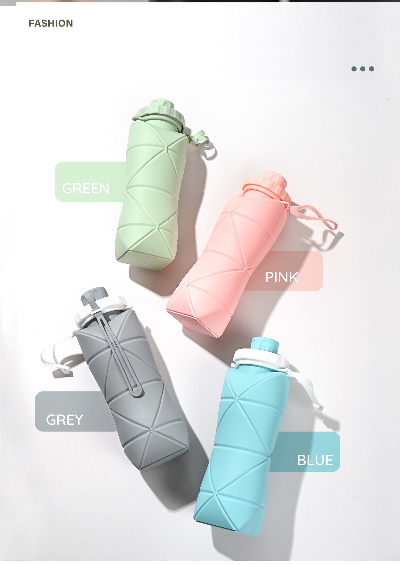 Foldable Silicone Water Bottle