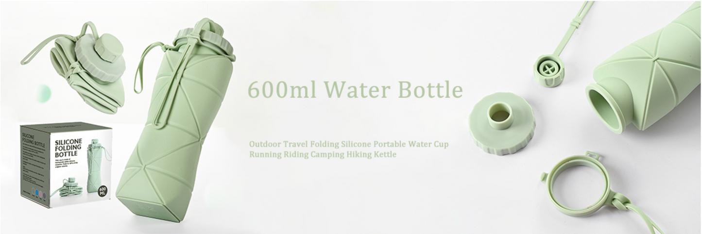 Foldable Silicone Water Bottle